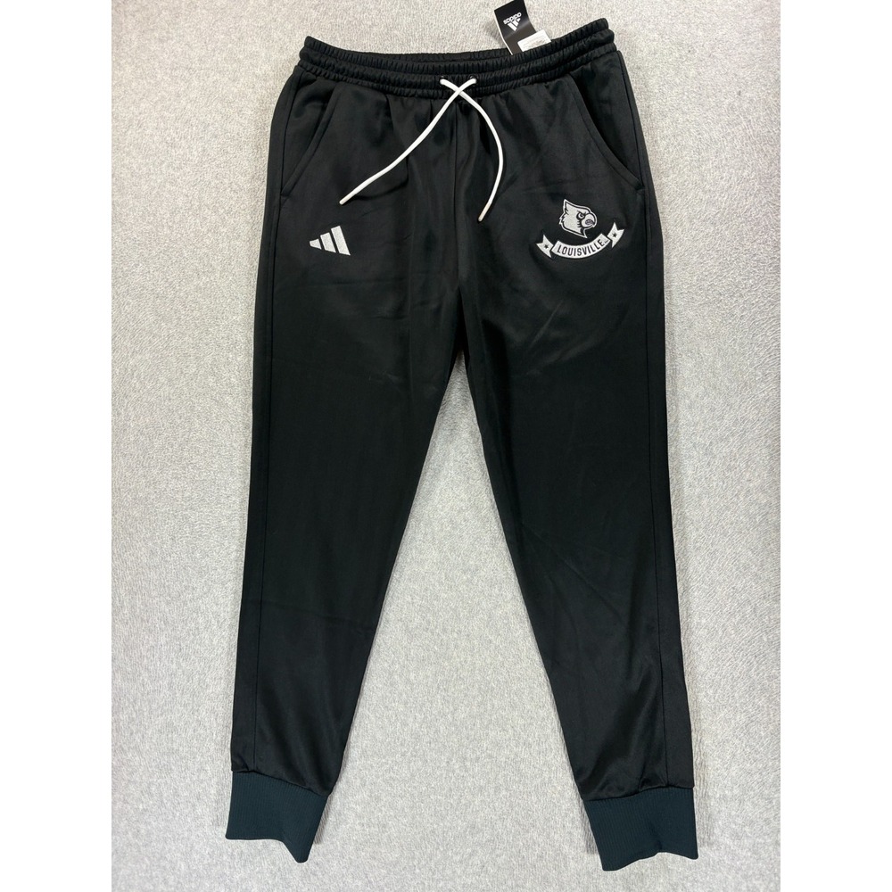 NWT Louisville Cardinals Adidas Stitched Campus Jogger Sweatpants (Men's Medium)